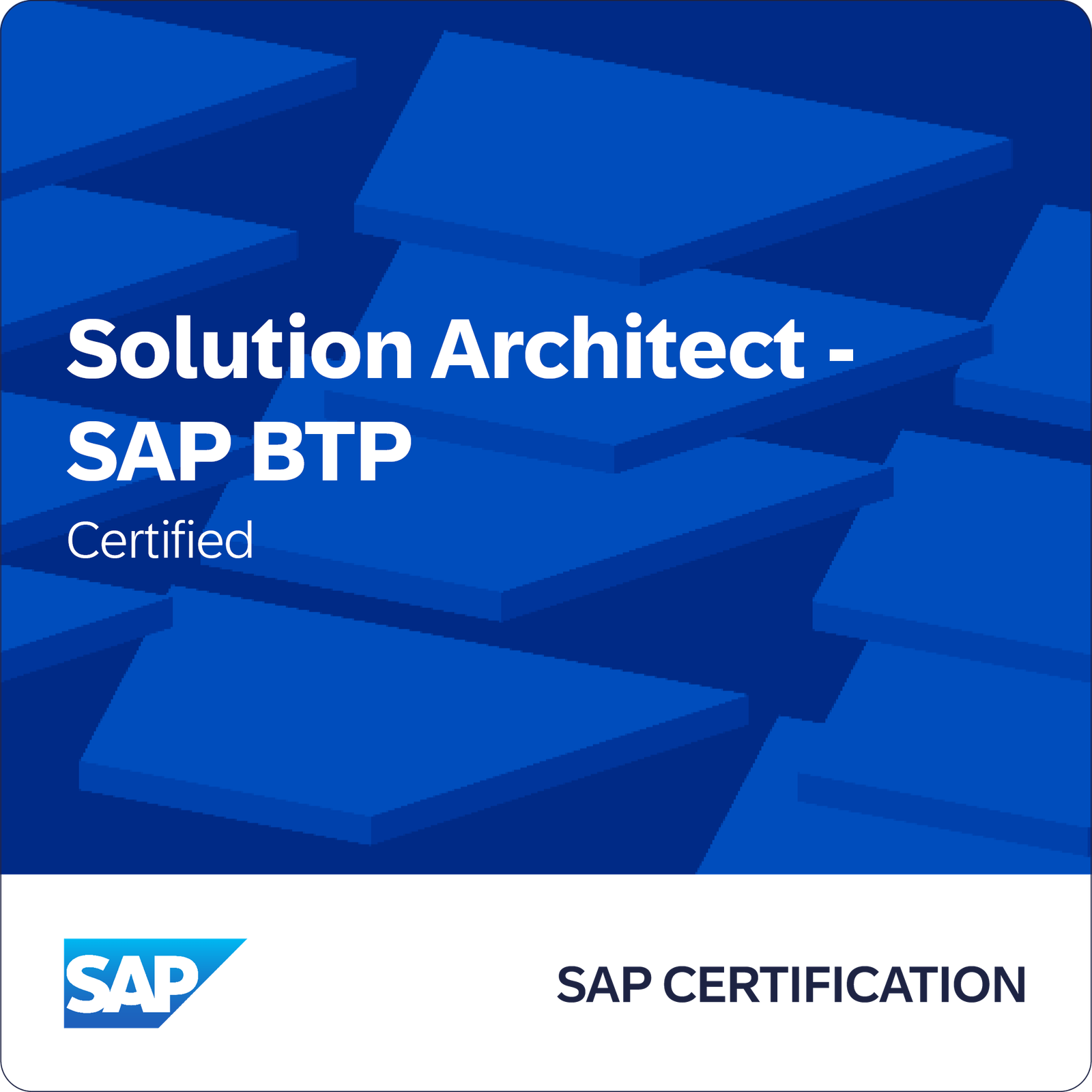 SAP Certified - Solution Architect - SAP BTP