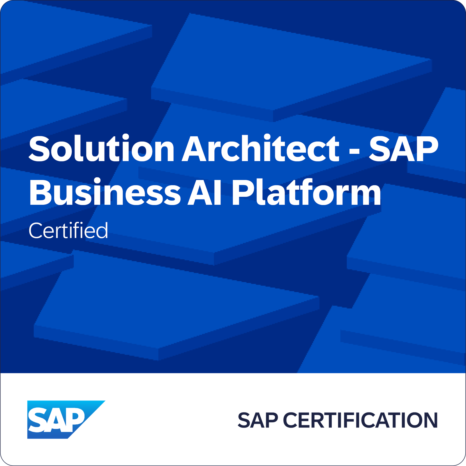 SAP Certified - Solution Architect - SAP Business AI Platform