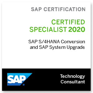 SAP S/4HANA Conversion and SAP System Upgrade 2020