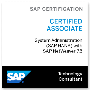 System Administration (SAP HANA) with SAP Netweaver 7.5